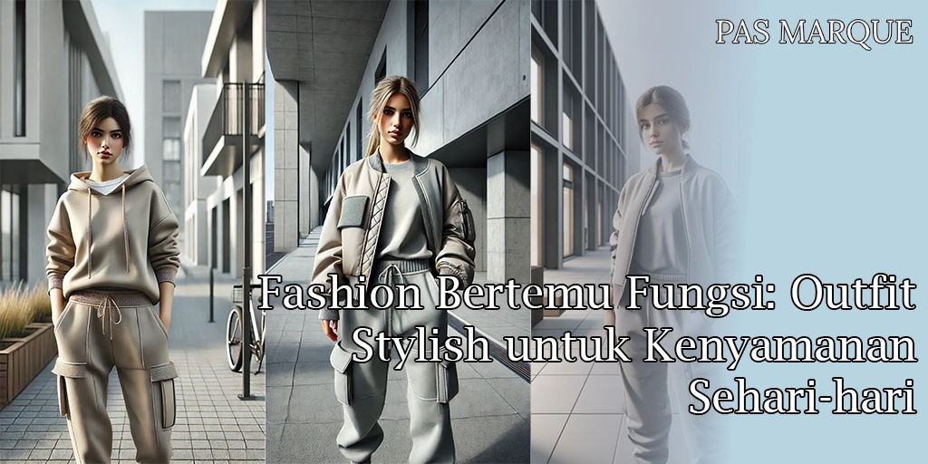 Fashion Bertemu Fungsi: Outfit Stylish untuk Kenyamanan Sehari-hari