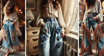 Denim Longgar dan Sentuhan Boho: Gaya Santai yang Kembali Digemari
