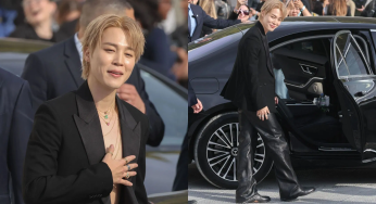 Jimin BTS di Paris Fashion Week SS26! Blazer Doang tapi Bikin Jantung Meleleh